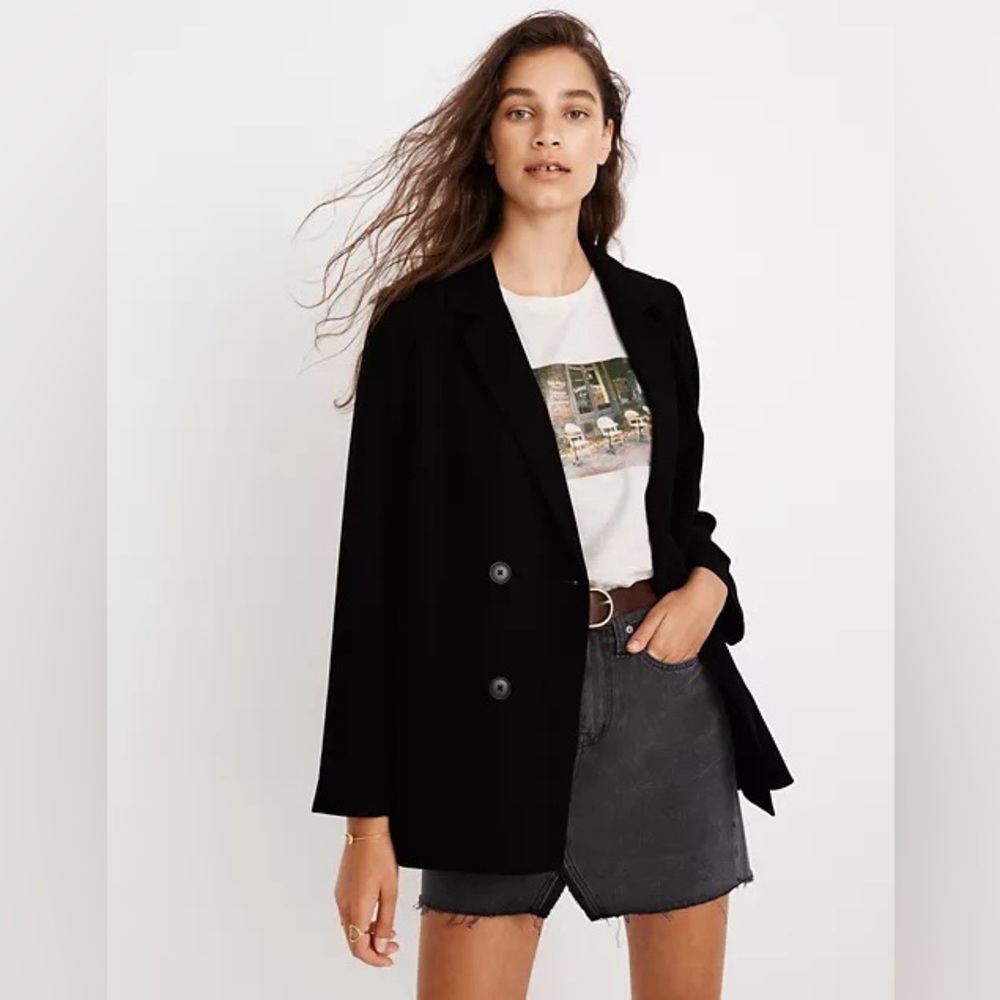 Madewell Caldwell Double-Breasted Blazer